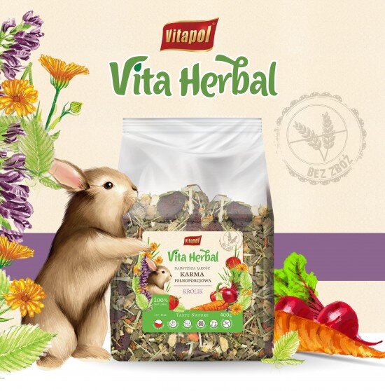 Vita Herbal – naturalna karma dla królika